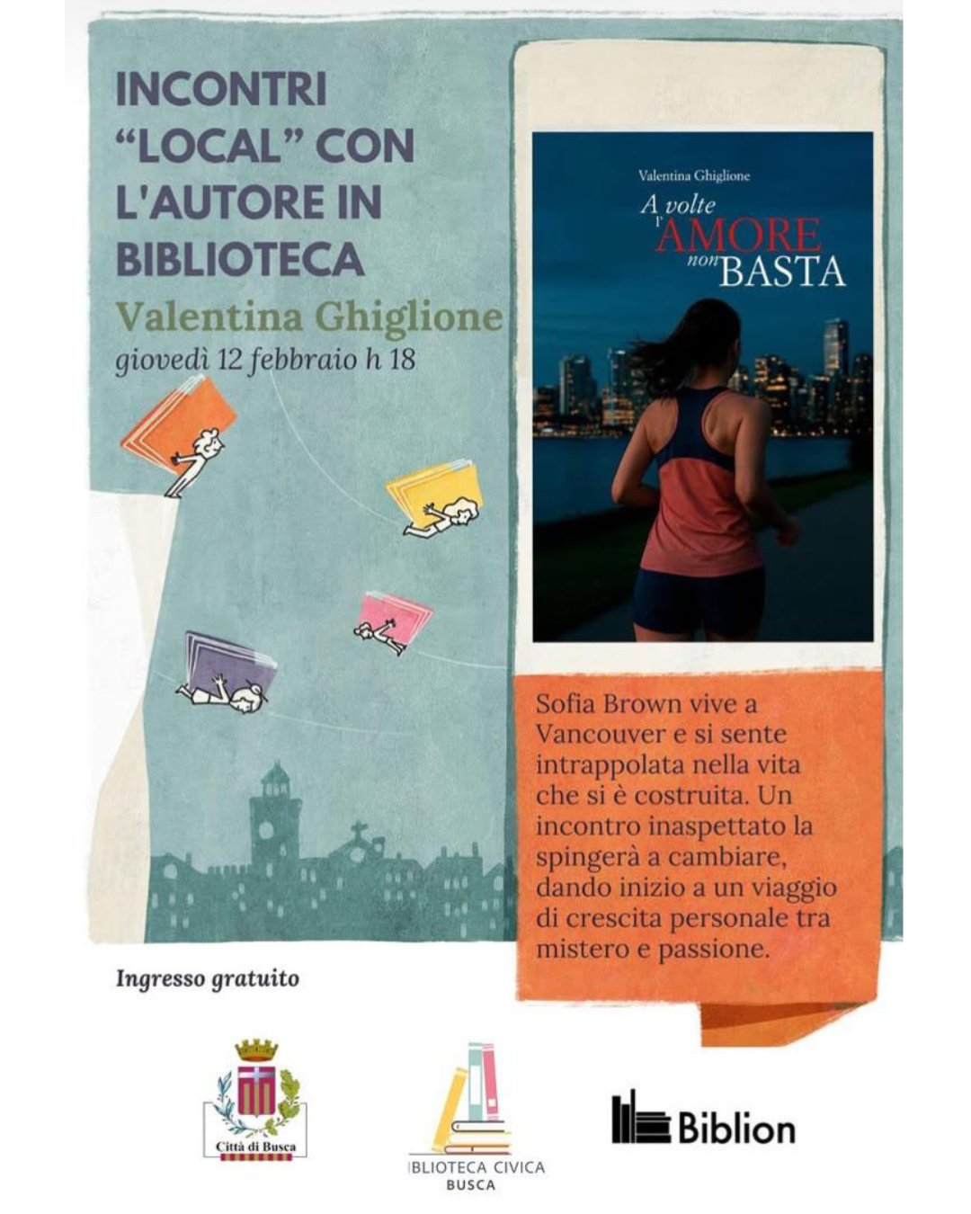 Valentina Ghiglione ospite a Incontri Local con l’Autore